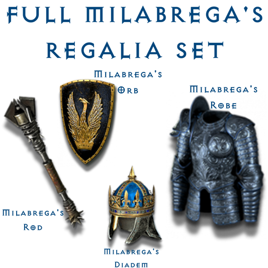 Full Milabrega's Regalia Set