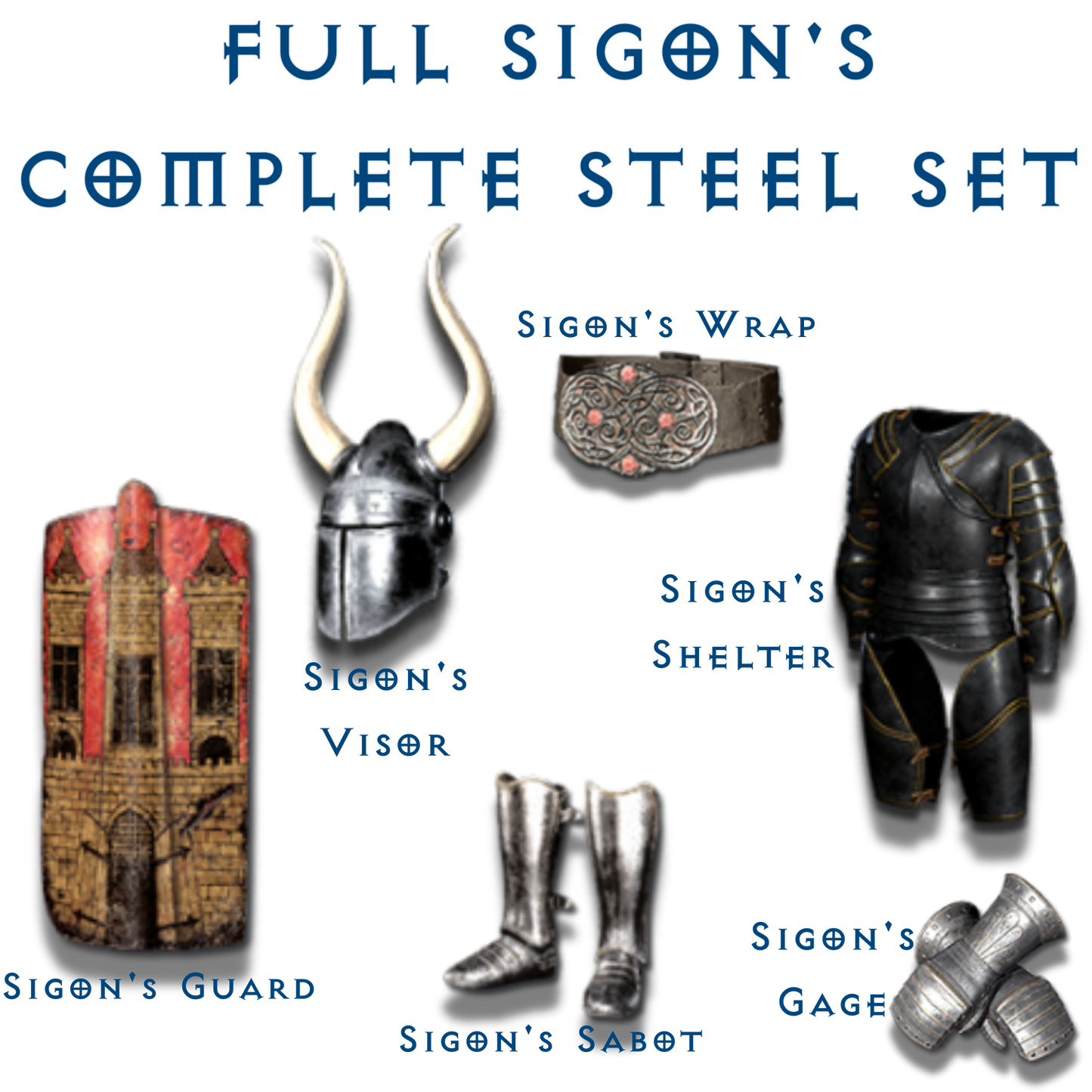 Full Sigon's Complete Steel Set