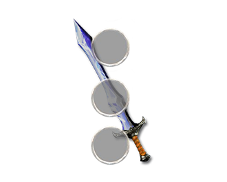 3 Sockets Crystal Sword