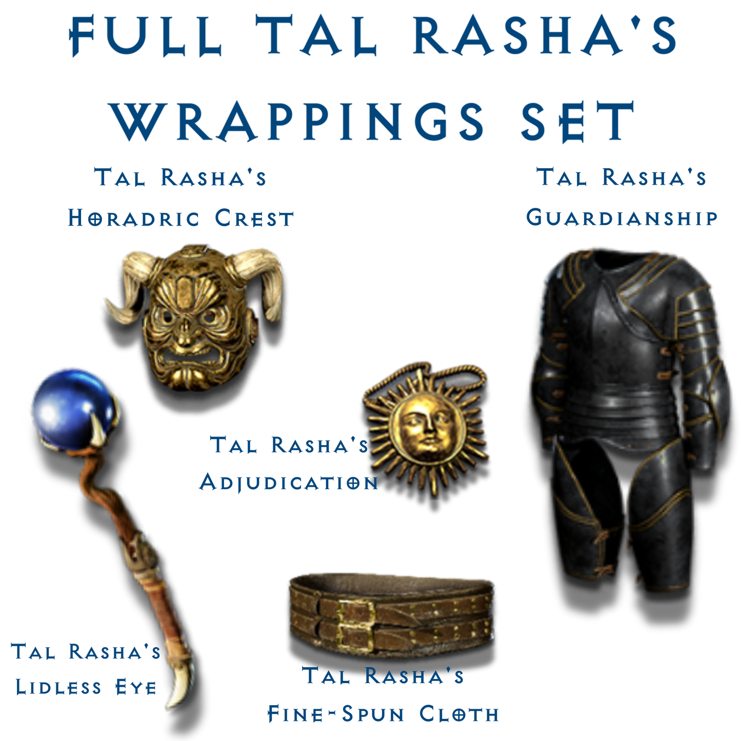 Full Tal Rasha's Wrappings Set