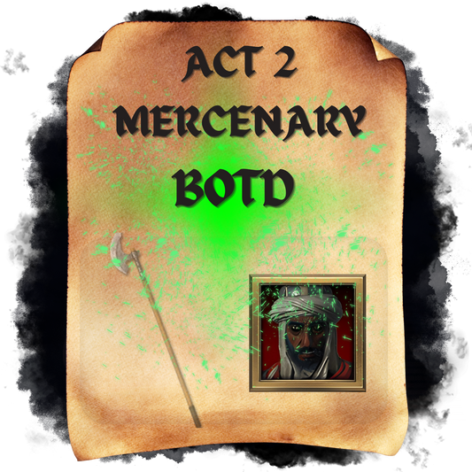 Act 2 Merc Equipment (Botd)